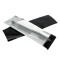 2.5” x 7” OD Clear/Black Pouch with 1.25” Lip and Tape (1,000/case) - MTC02508125L