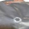 close up on valve on mil spec material pouch