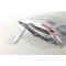 5.5" x 6.75" OD 1/4th Oz. Child-Resistant Thumb-Pocket® Zipper Bag (1,000/case) - Fill Through Bottom - ZCR0550675TE