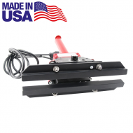 12 inch black with red handle constant heat sealer