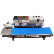 VakRapid2.5 Stainless Steel Band Sealer with Printer, Digital Controller and Vacuum/Gas Flush Capability - Left to Right