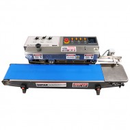 VakRapid 2.5 Stainless Steel Band Sealer with Printer, Digital Controller and Vacuum/Gas Flush Capability - Right to Left