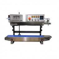 right to left vertical vacuum gas flush band sealer