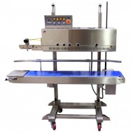 VakRapidGF Large Stainless Steel Vertical Band Sealer w. Dry Ink Printer - Vacuum/Gas Flush