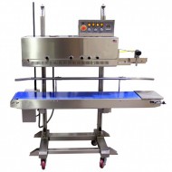 VakRapidGF Large Stainless Steel Vertical Band Sealer w. Dry Ink Printer - Vacuum/Gas Flush