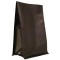 4.0” x 6.41” x 2.5” Magnetite Black Stand-Up Square Bottom Pouch in ShimmerFlex™ (1,000/case) - 8SS04BB025SG0641