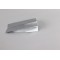 3.375" x 2.125" x 7" OD Silver MylarFoil Side Gusset Pouch (500/case) - 3375VF4C02125SG07
