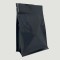 5.5" x 2.75" x 8.25" PAKVF4 Matte Black Side Gusset Flat Bottom Pouch with Valve (1,000/case) - 8SS055MFMB0275SG0825V