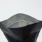 5.5" x 2.75" x 8.25" PAKVF4 Matte Black Side Gusset Flat Bottom Pouch with Valve (1,000/case) - 8SS055MFMB0275SG0825V
