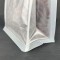 5.875" x 2.75" x 8.625" OD Matte Transparent Square Bottom Bag with ZipSeal (500/case) - 8SS05875MT0275SG08625