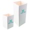 can be custom printed and made to match your specifications and needs urotainer and short version standing with your logo here print