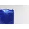 4" x 6.41" x 2.25" Blue Mylar Foil Stand Up Pouch With Rounded Corners (1,000/case) - ABL02ZRC