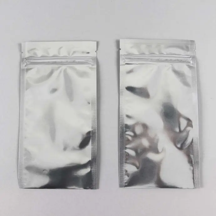 Silver Zipseal Pouches