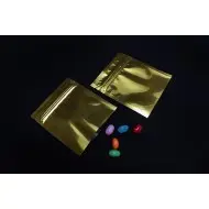 gold zipper pouches