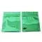 3.4" x 4.0" Green MylarFoil ZipSeal Pouches with Fold Over Bottom (1,000/case) - 30MGR03404FOZE