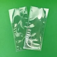clear medical pouch with pipettes inside