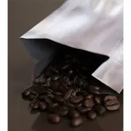 6-10 Ounce Silver MylarFoil Coffee Bag Without Valve