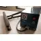 impulse sealer with control unit large blue control box pluged in large handheld head sealer