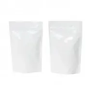 White Mylar Foil Stand Up Pouch