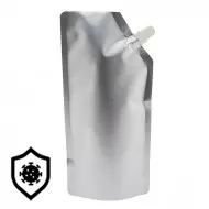 sterile silver spout pouch