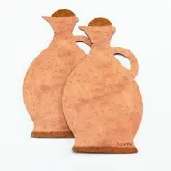 3" x 5.75" Custom shaped TuscanPak MiniPouch