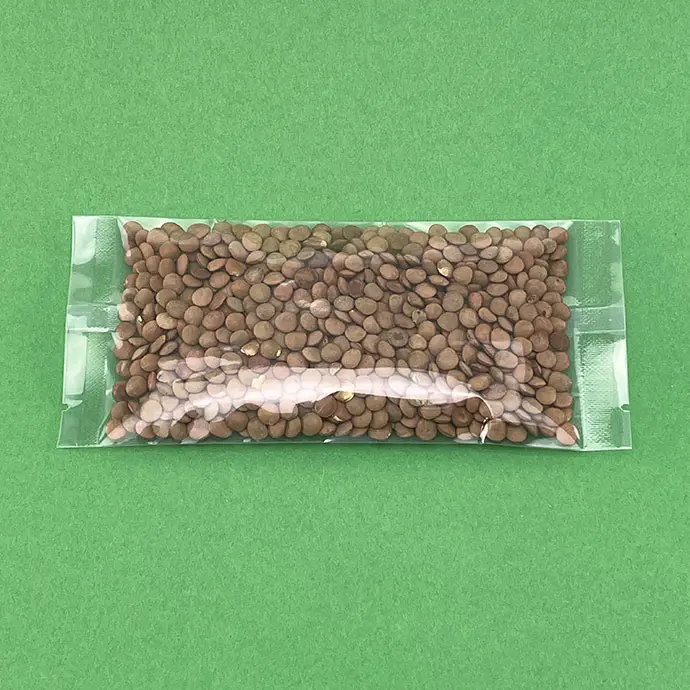 2.5" x 6" Transparent Finseal Pouch - 025PM406ODT