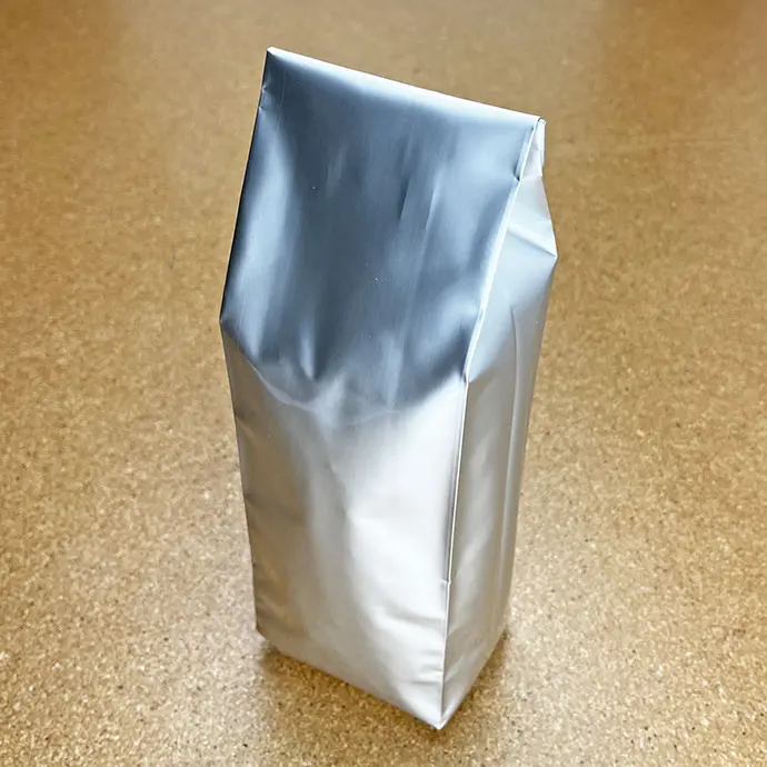 1 lb silver coffee bag 1 lb silver coffee bag