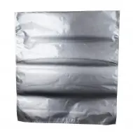large silver mylar bag