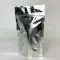 4" x 6.41" x 2.25" Silver Mylar Foil Stand Up Pouch
