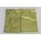 Gold MylarFoil Stand Up Pouch with ZipSeal