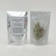 Clear/Silver Stand Up Pouch