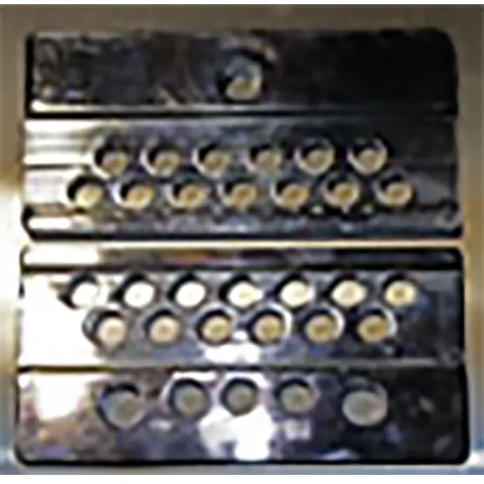 parts on white background