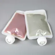 4" x 6” OD Transparent-White SpoutPAK