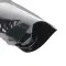 4.25" x 6" x 2.625" O.D. PAKVF5N Black SpoutPAK with 16mm black flip lid cap (500/case) - SP125VF5NBSC