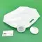 16.5" x 12.5" x 7" OD White 1.98 gal / 7.5 L SpoutPAK™ with Handle