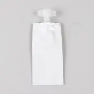 1.25" x 2.5" OD White SpoutPAK™ with 2.2 mm Reclosable Spout