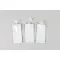 1.25" x 2.5" OD White SpoutPAK™ with 2.2 mm Reclosable Spout