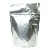 Silver Mylar Foil Stand Up Pouch