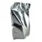 11" x 11" x 5.75" OD Silver Mylar Foil K-Seal Stand Up Pouch (250/case)  - GRS11575ZRC