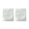 two small clear vacuum pouches