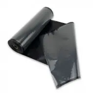 clear/black embossed vacuum seal roll
