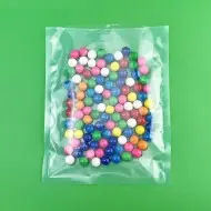8 x 10 clear vacuum bags filled with candy
