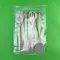 10 x 15 clear vacuum pouch filled with utensils