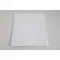9" x 9" White Mylar Foil Bag with ZipSeal