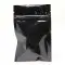 3.5" x 5.375" OD Black MiniPouch with ZipSeal