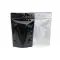 5.5" x 8.0" x 3.15 Clear/Black Vista MylarFoil Stand Up Pouch with Zip Seal and Tear Notch (1,000/case) - BVB0315Z