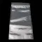 single clear zipper bag empty