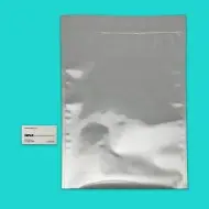 PAKDRY7500 silver MylarFoil zipseal bag