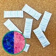 2.0 Gram Indicating Silica Gel Desiccant Packet