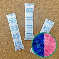 10.0 Gram Indicating Silica Gel Desiccant Packet